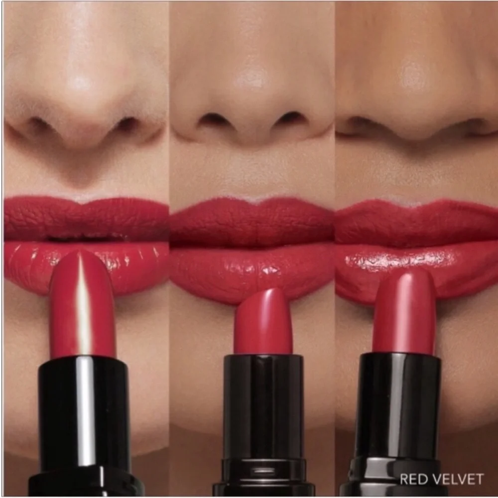 Bobbi Brown Luxe Lip Color Duo in Red Velvet, Deluxe Travel Size 2 x 2.5 g